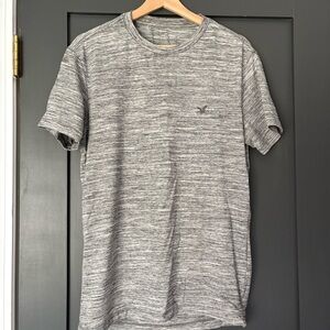American Eagle Outfitters Heather Gray Men's Tee